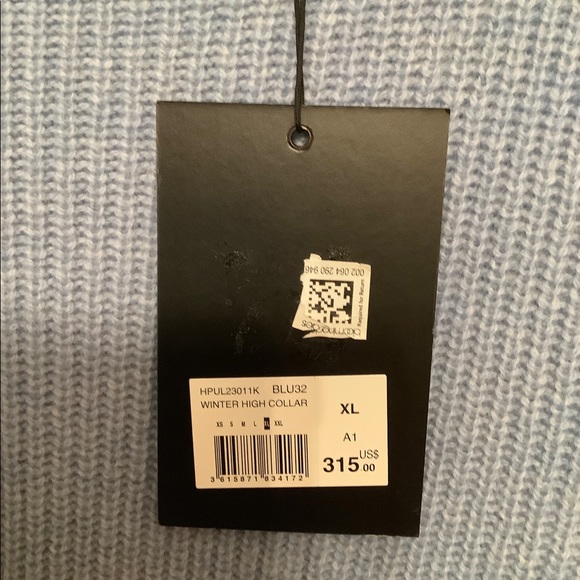 The Kooples Paris CrewNeck Cashmere Blended Mens Sweater XL - Picture 12 of 13